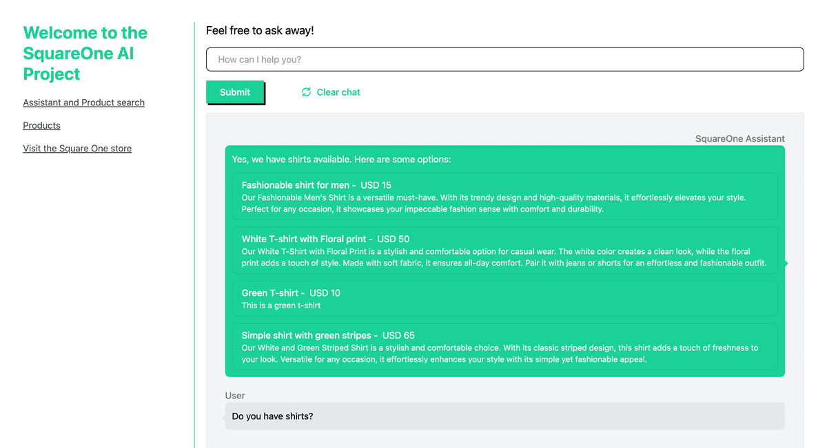 Open AI chat website