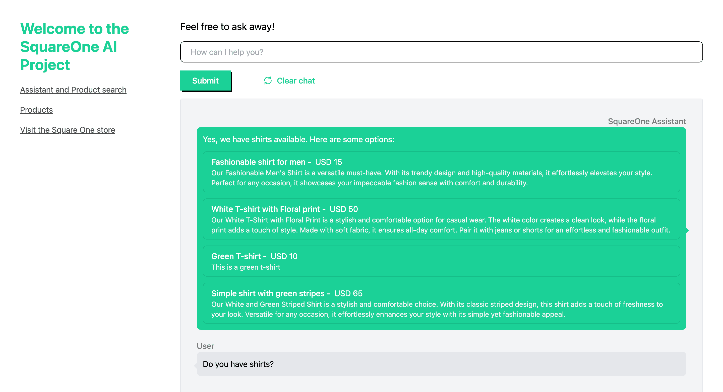 Open AI chat website